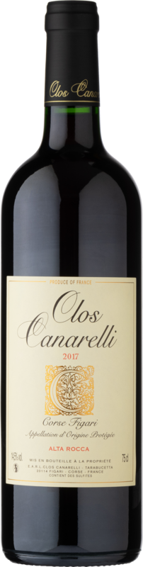 Bouteille de la cuvée Alta Rocca