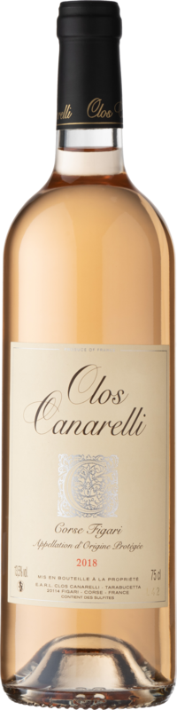 Bouteille de Clos Canarelli Rosé